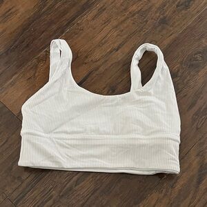 lululemon athletica White reversible sports bra
